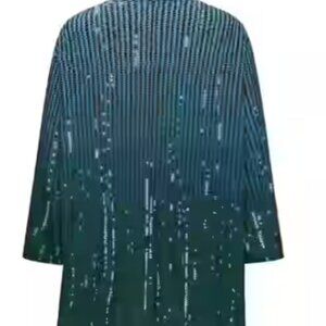 Asos Curve Sequin Jacket Long Sleeve Size 20 US NWT